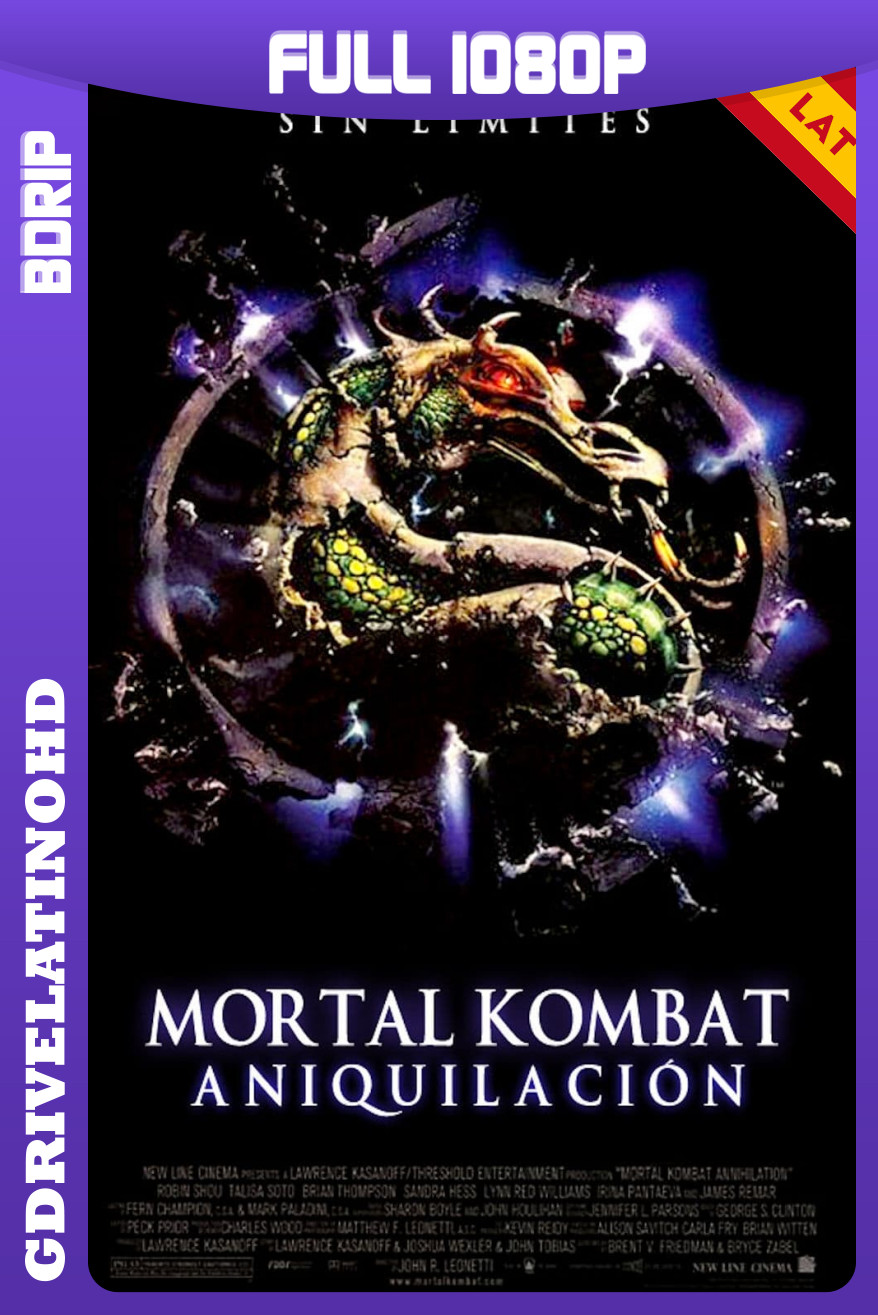 Mortal Kombat: Aniquilación (1997) BDRip 1080p Latino-Inglés