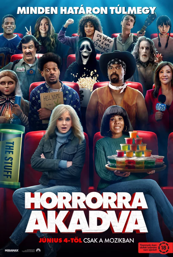 Horrorra akadva - borítókép