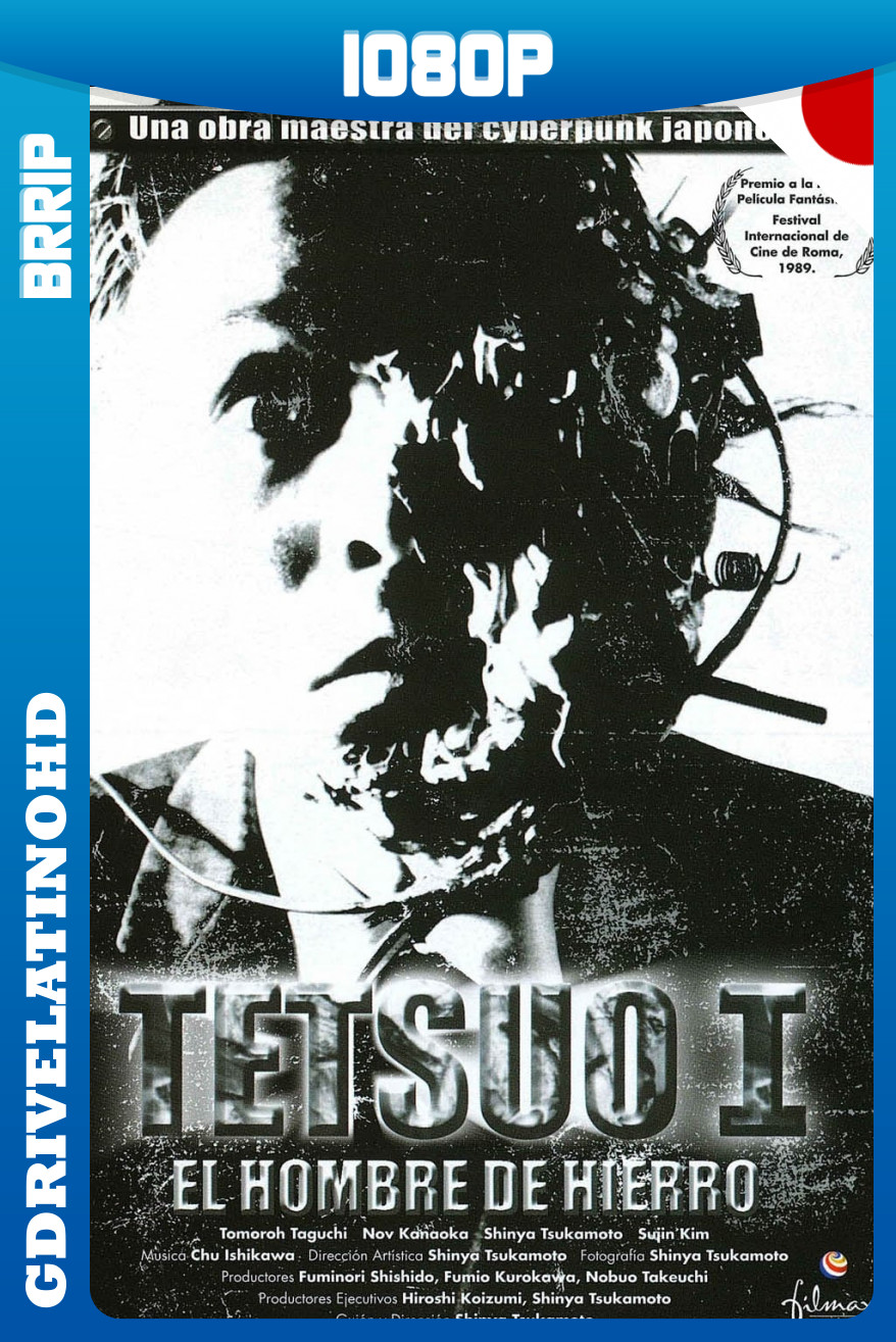 Tetsuo: El hombre de hierro (1989) BRRip 1080p Japones