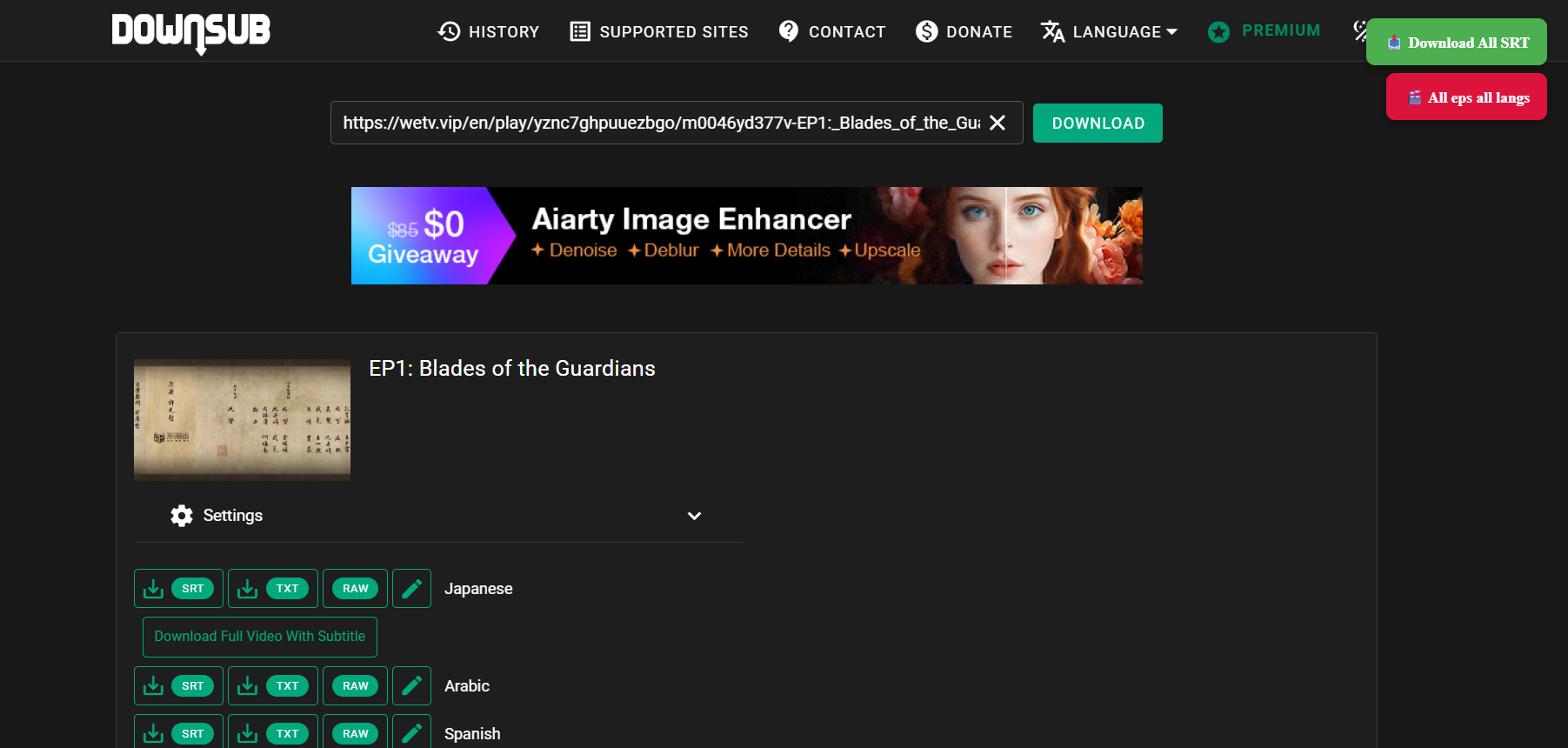 Both script icons