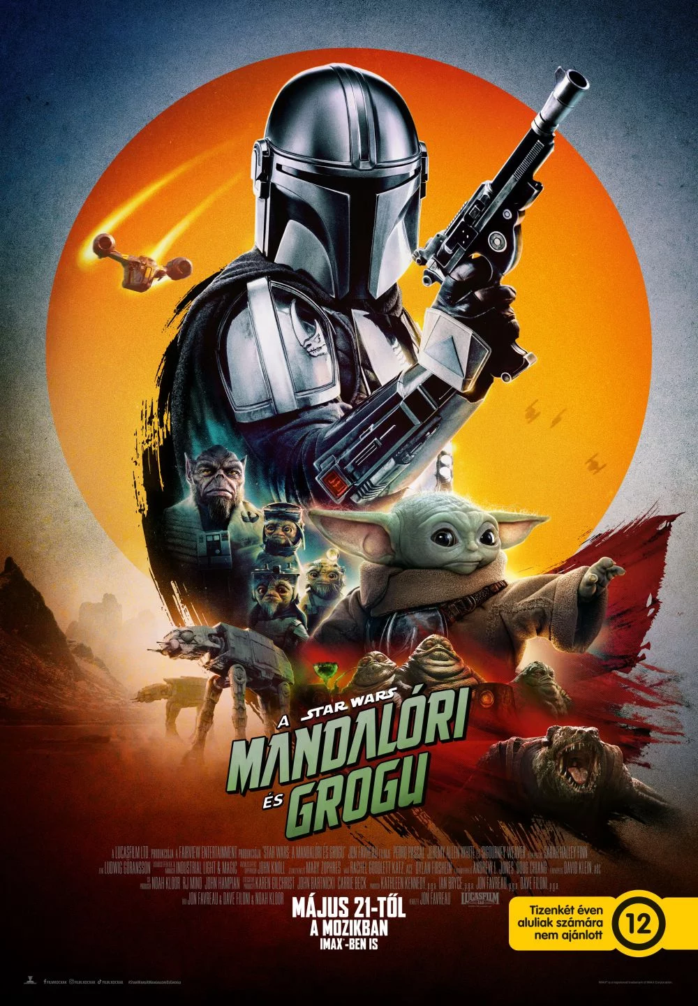 A mandalóri és Grogu - borítókép