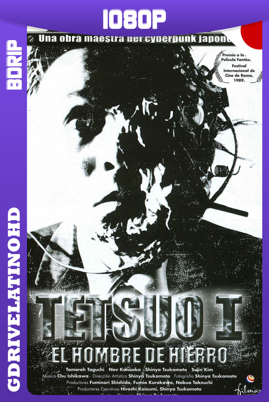 Tetsuo: El hombre de hierro (1989) BDRip 1080p Japones