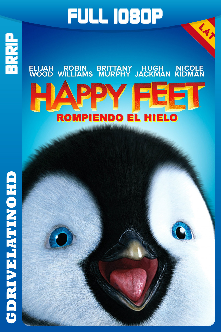 Happy Feet: El pingüino (2006) BRRip 1080p Latino-Inglés