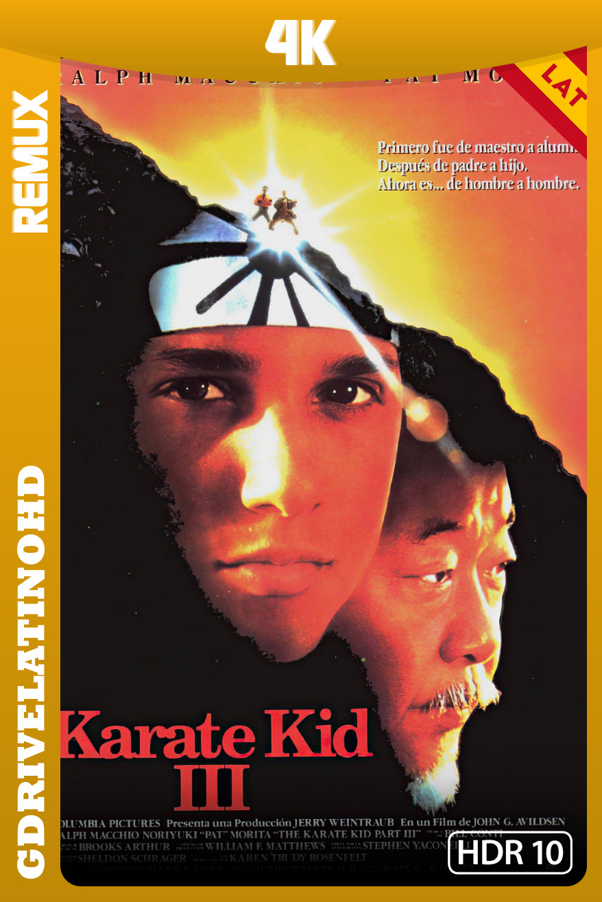 Karate Kid III: El desafío final (1989) BDRemux 4K HDR10 Latino-Inglés