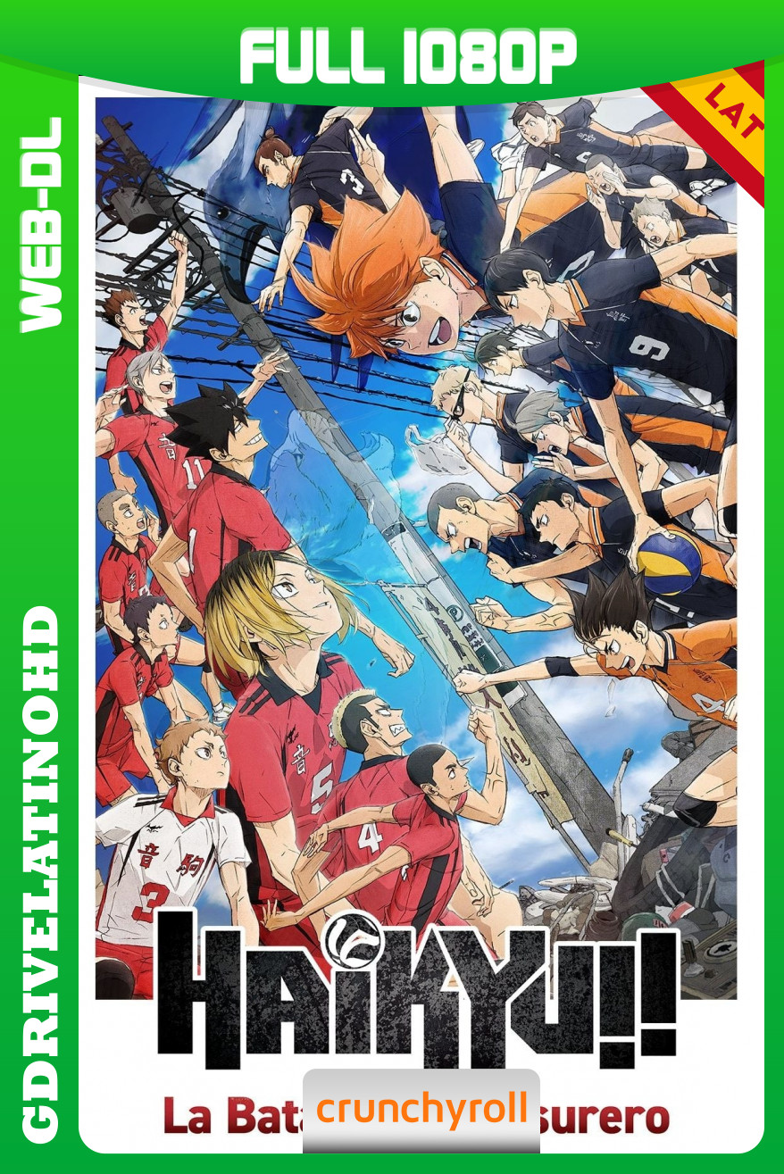 HAIKYU!! La batalla del basurero (2024) WEB-DL 1080p Latino-Japonés