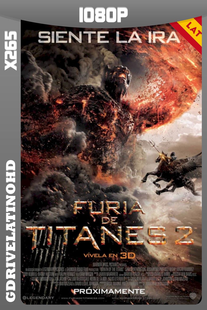 Furia de Titanes 2 (2012) BDRip x265 1080p Latino-Inglés