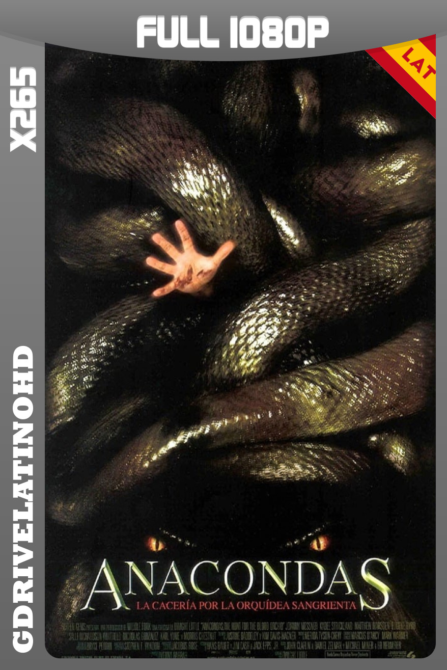 Anaconda 2: En busca de la orquídea sangrienta (2004) BDRip x265 1080p Latino-Inglés