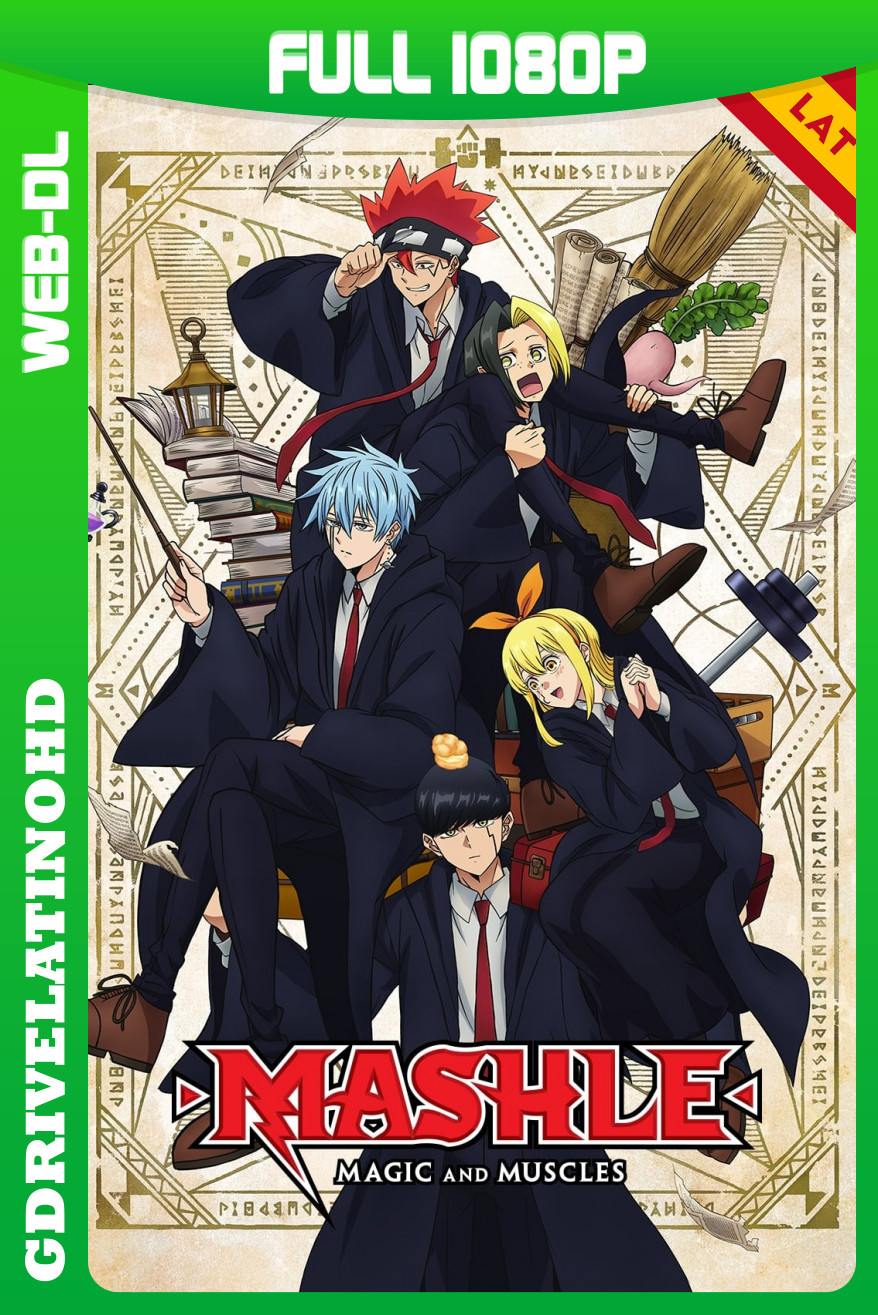 MASHLE: MAGIC AND MUSCLES (2023-2024) Serie Completa [24/24] WEB-DL 1080p Latino-Inglés