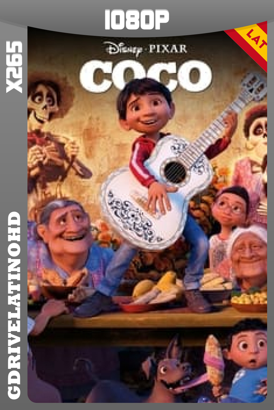 Coco (2017) BDRip x265 1080p Latino-Inglés