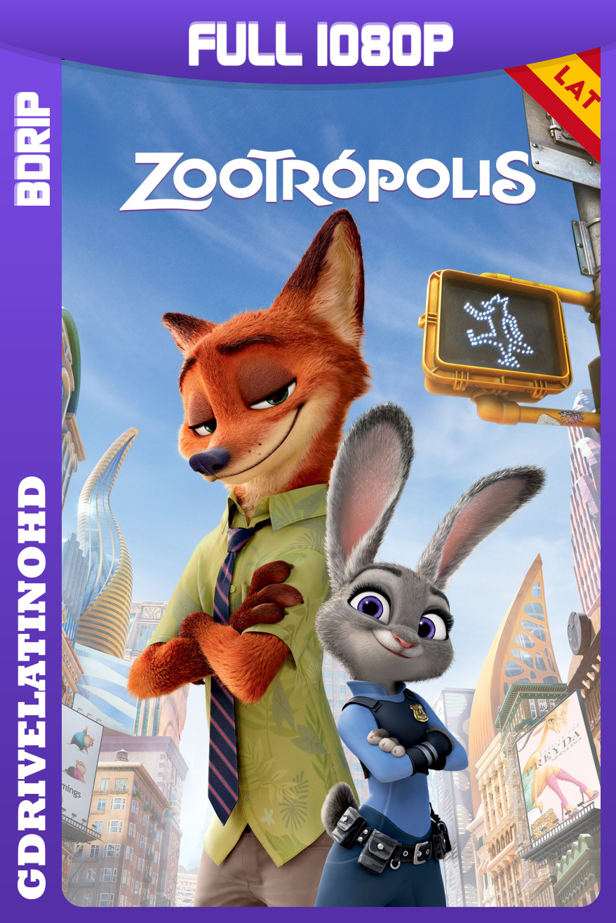 Zootopia (2016) BDRip 1080p Latino-Inglés