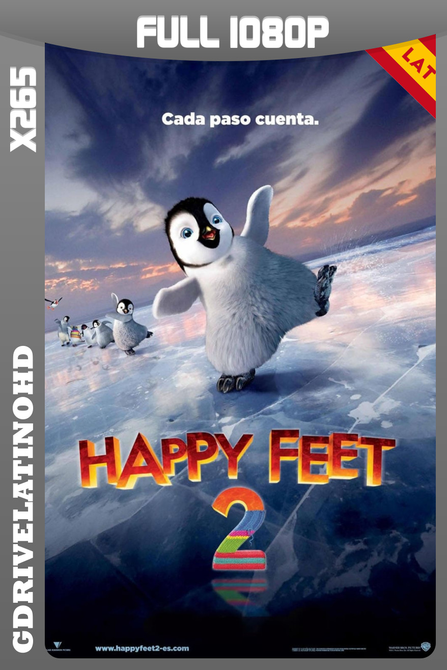 Happy Feet: El Pingüino 2 (2011) BDRip x265 1080p Latino-Inglés