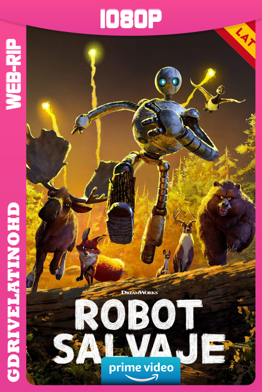 Robot salvaje (2024) WEBRip 1080p Latino-Inglés