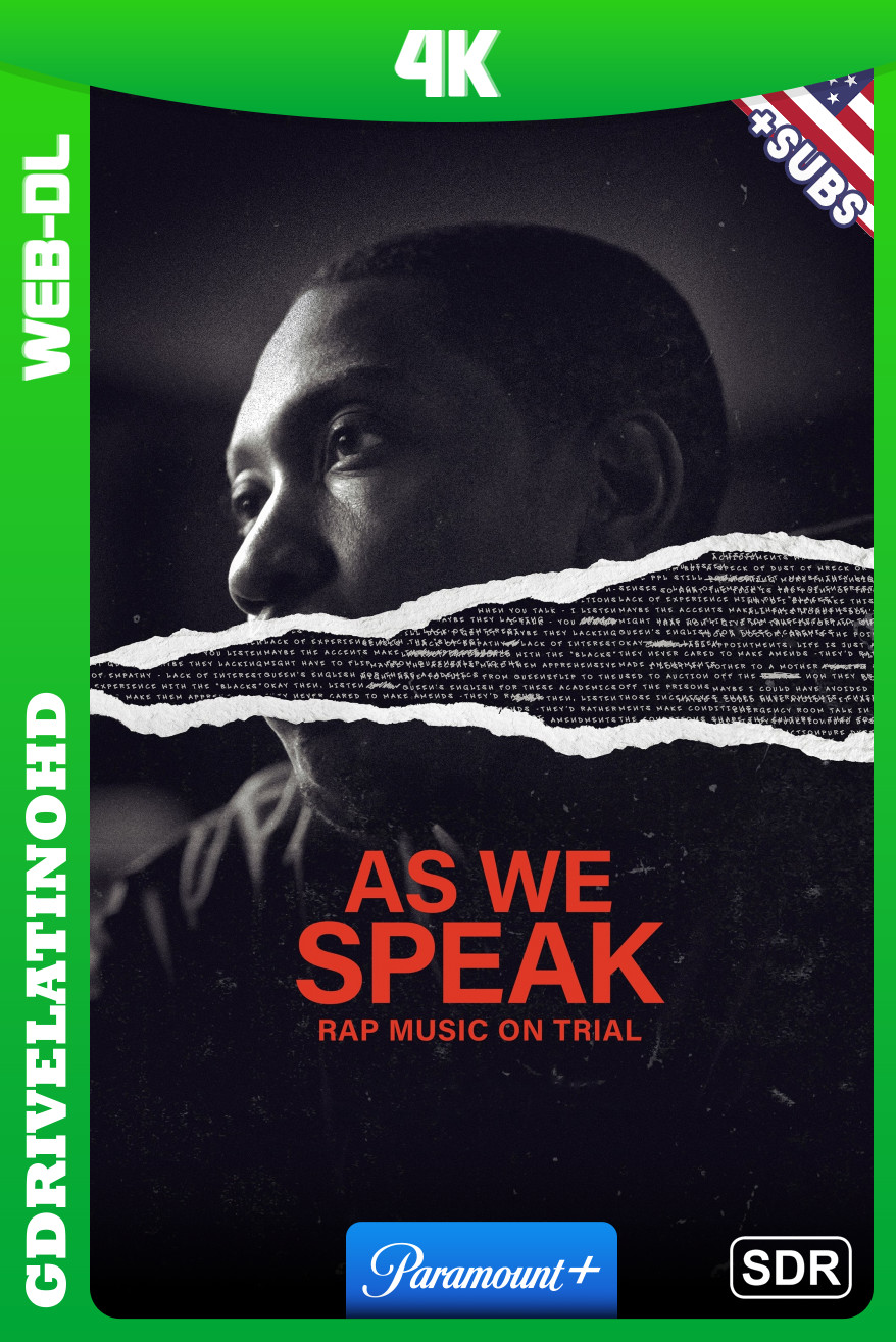 As We Speak: Rap Music on Trial (2024) WEB-DL 4K SDR Subtitulado