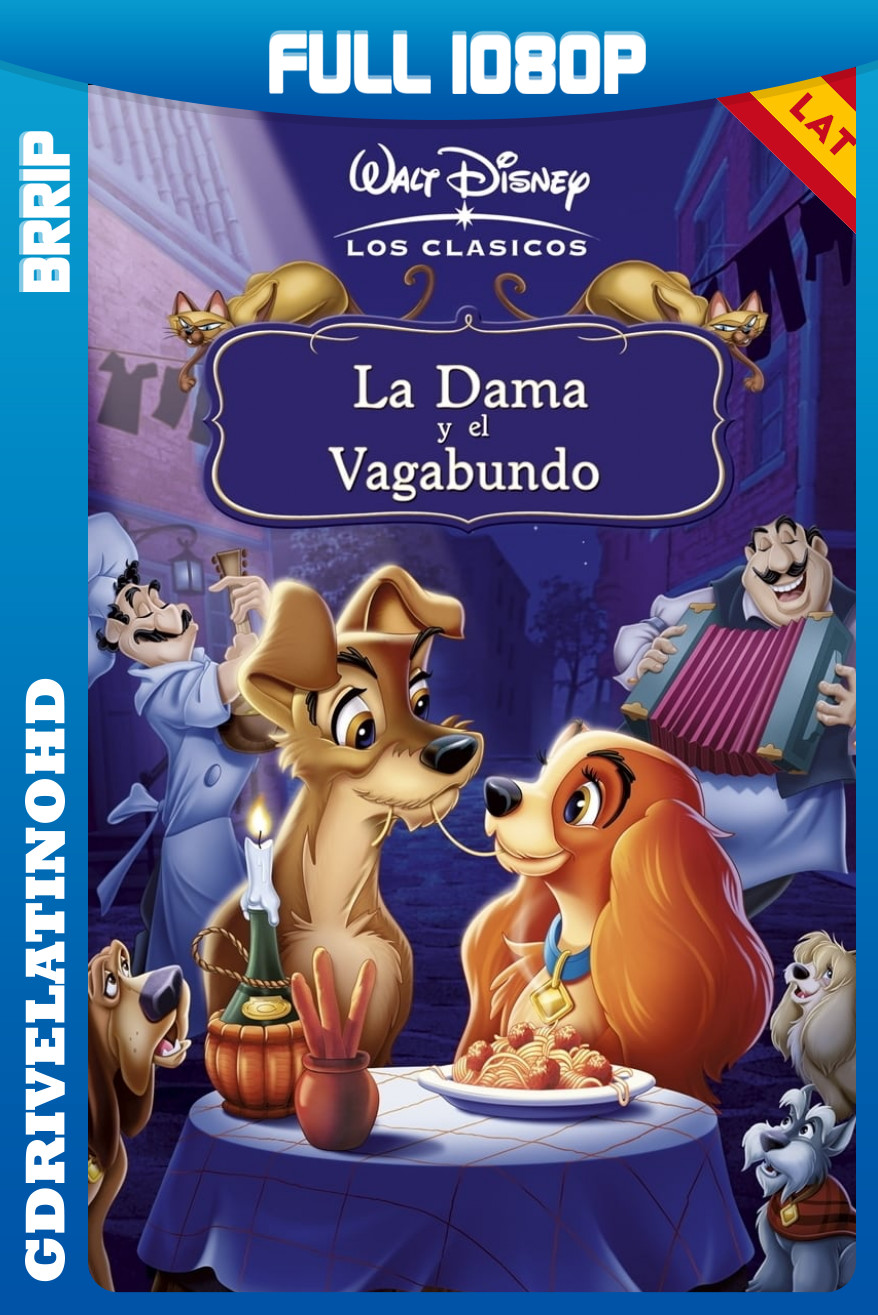 La dama y el vagabundo (1955) BRRip 1080p Latino-Inglés