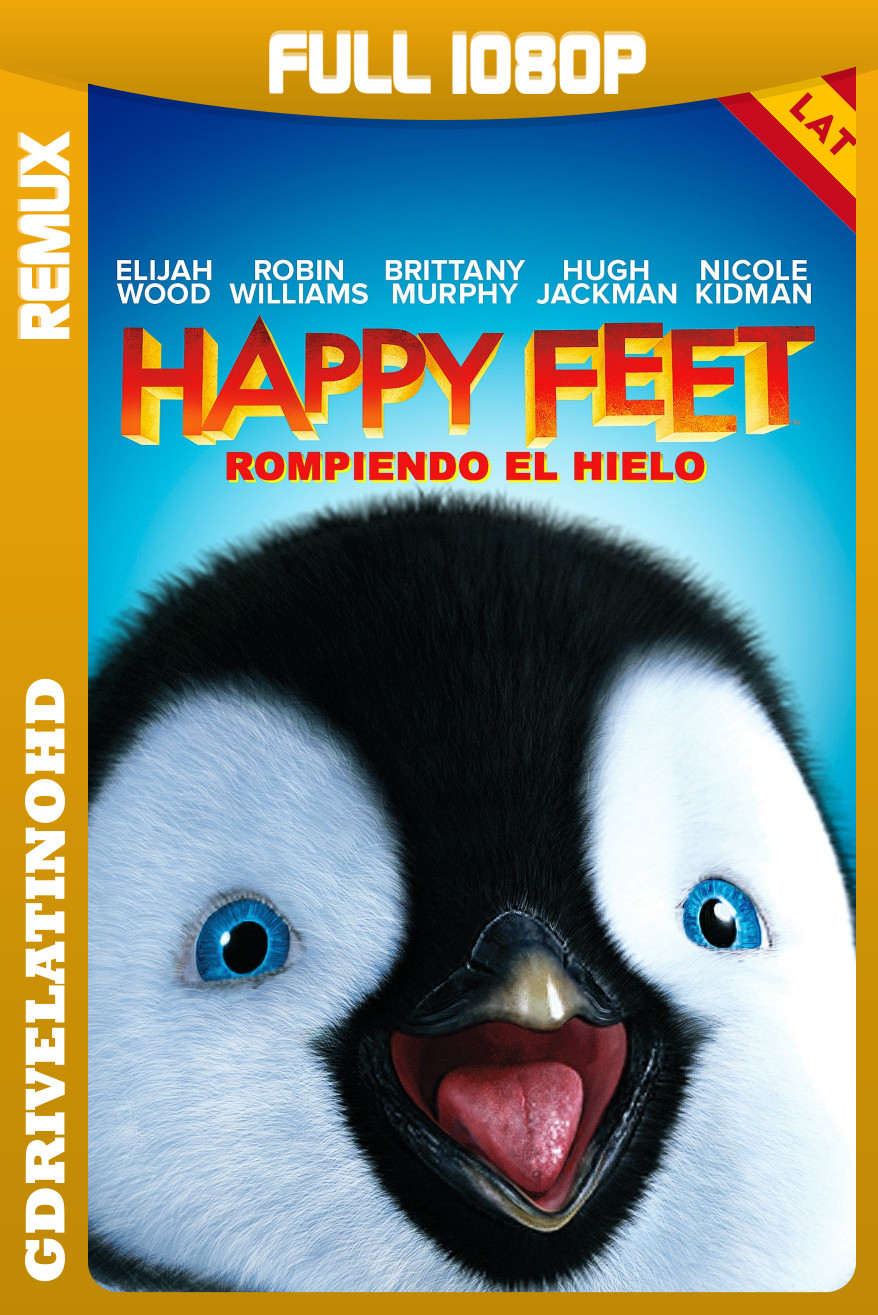 Happy Feet: El pingüino (2006) BDRemux 1080p Latino-Inglés