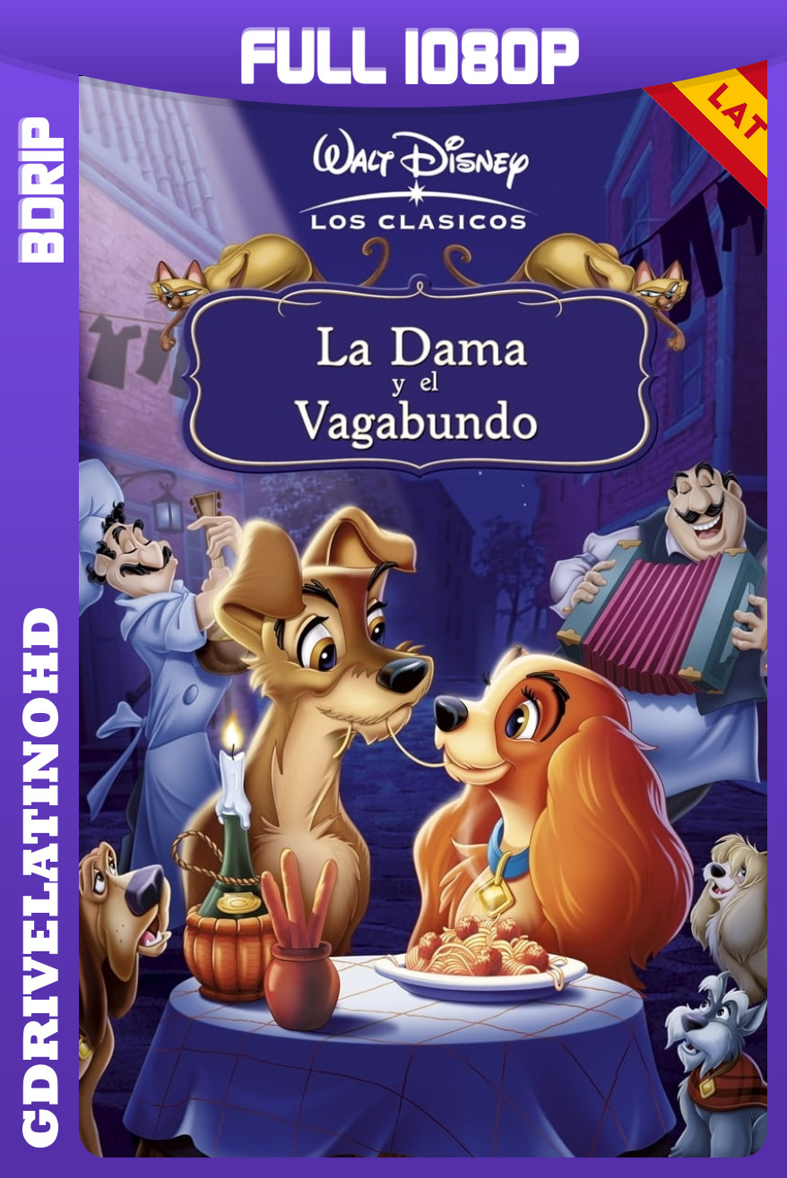 La dama y el vagabundo (1955) BDRip 1080p Latino-Inglés