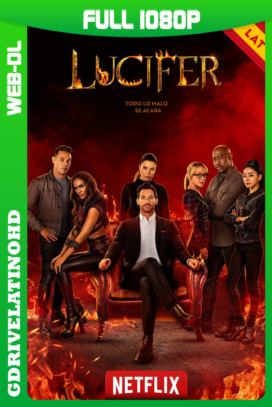 Lucifer (2016-2021) Serie Completa [93/93] WEB-DL 1080p Inglés-Latino