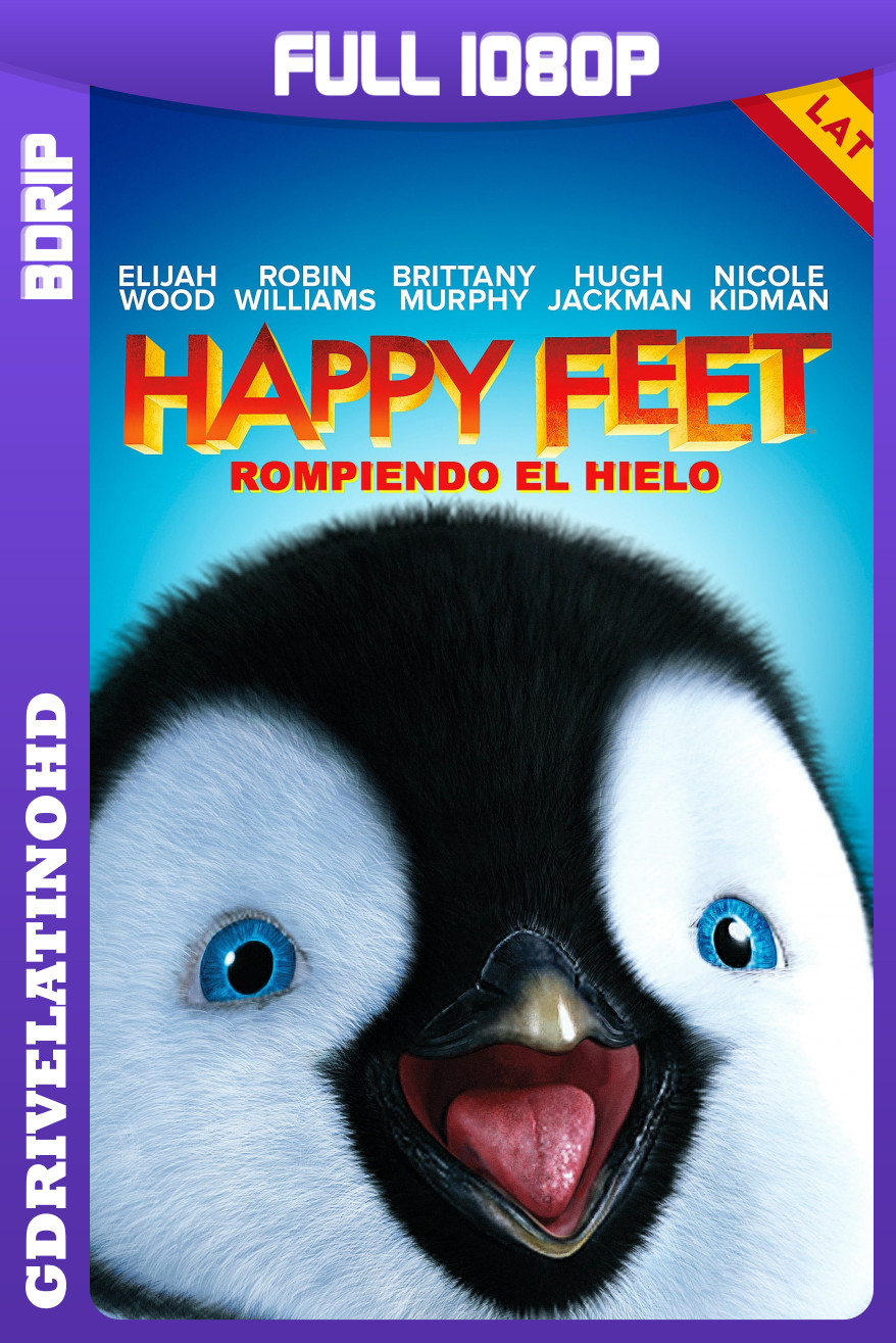 Happy Feet: El pingüino (2006) BDRip 1080p Latino-Inglés