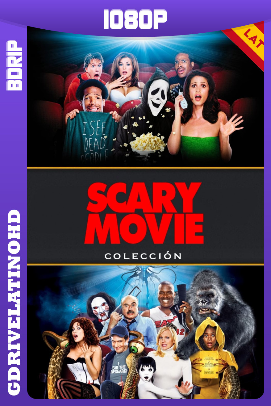 Scary Movie – Colección (2000-2013) BDRip 1080p Latino-Inglés