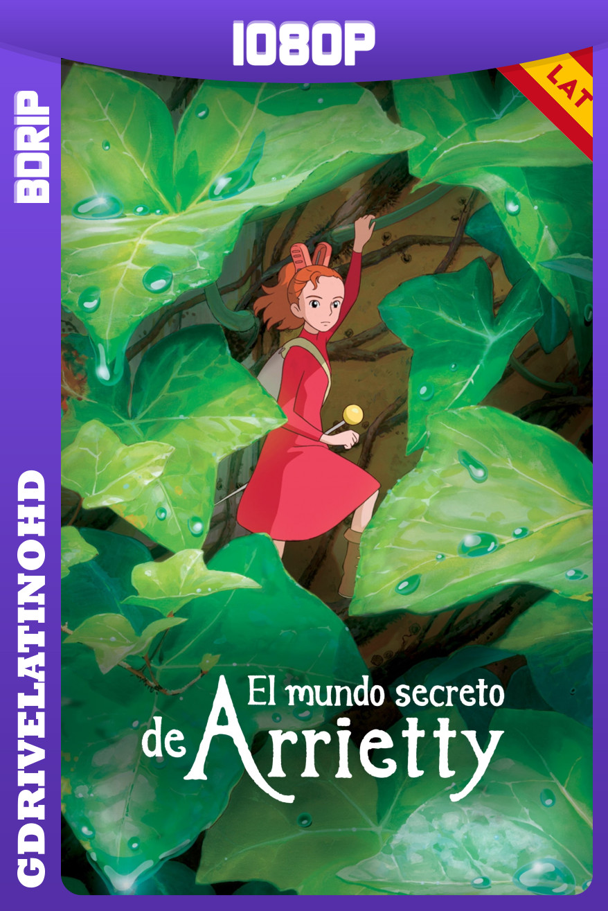 El mundo secreto de Arrietty (2010) BDRip 1080p Latino-Inglés