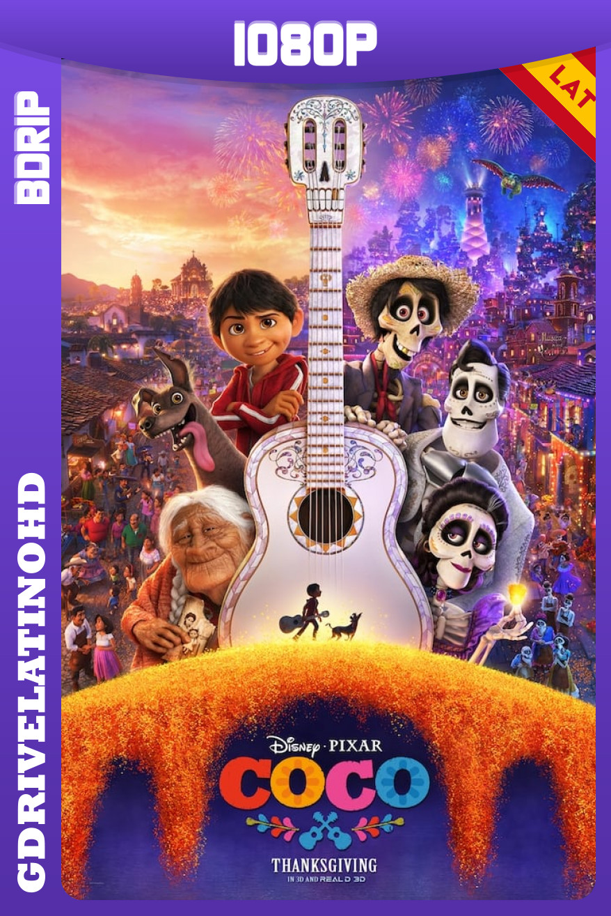 Coco (2017) BDRip 1080p Latino-Inglés