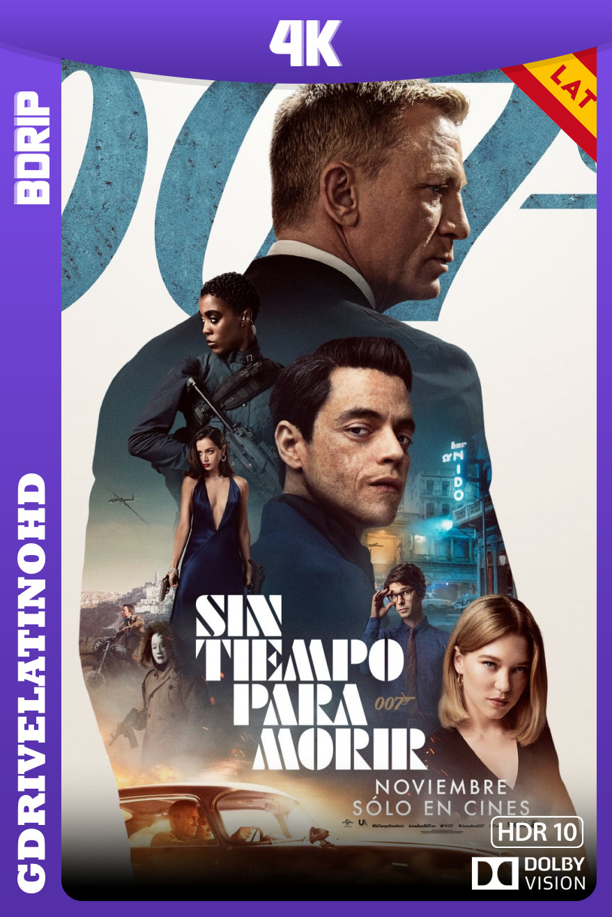 007: Sin tiempo para morir (2021) BDRip 4K DV HDR10 Latino-Inglés