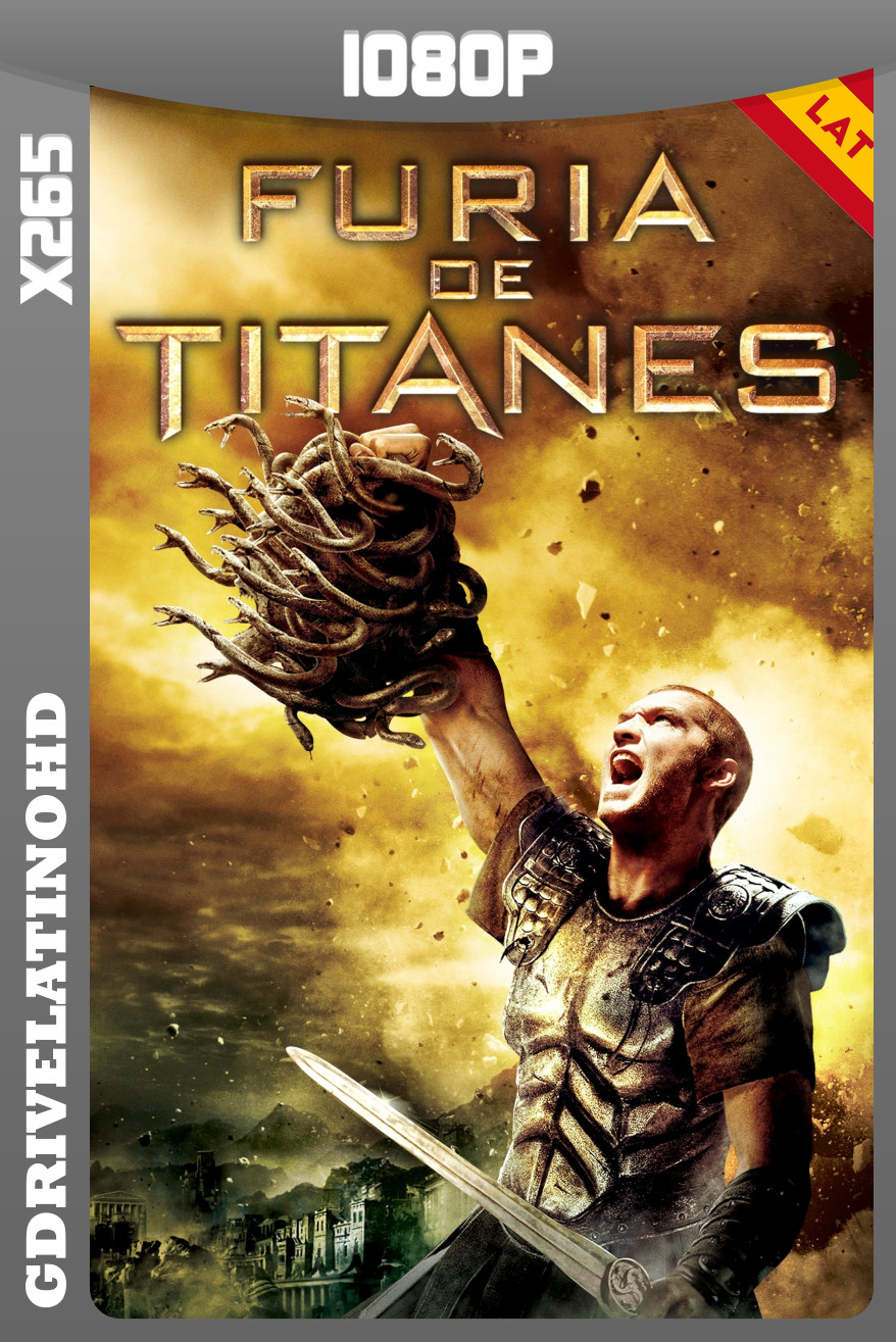 Furia de Titanes (2010) BDRip x265 1080p Latino-Inglés