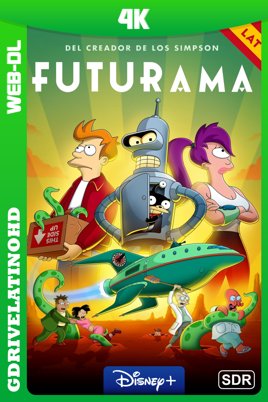 Futurama (2024) Temporada 12 [10/10] WEB-DL 4K SDR Latino-Inglés