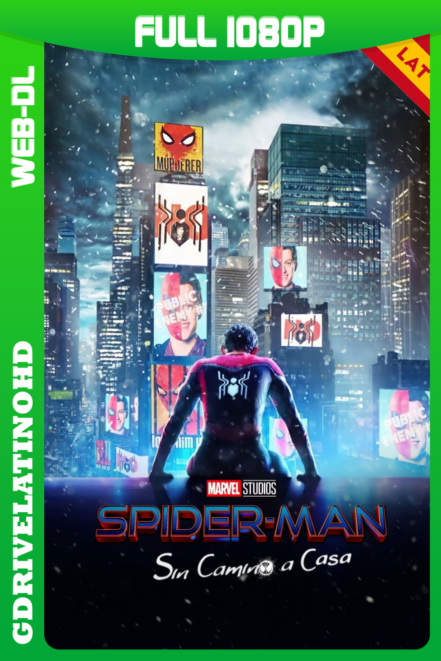 Spider-Man: Sin camino a casa (2021) EXTENDED IMAX WEB-DL 1080p Latino-Inglés