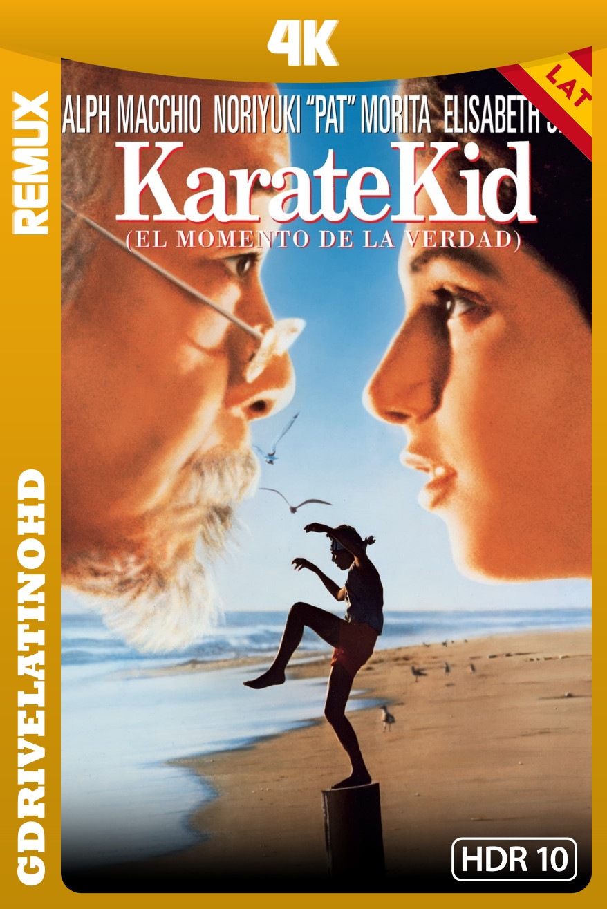 Karate Kid (1984) BDRemux 4K HDR10 Latino-Inglés