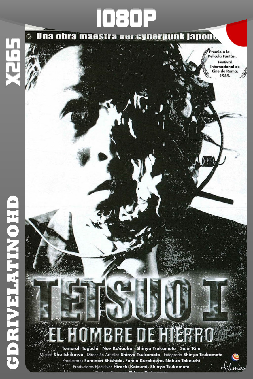 Tetsuo: El hombre de hierro (1989) BDRip x265 1080p Japones