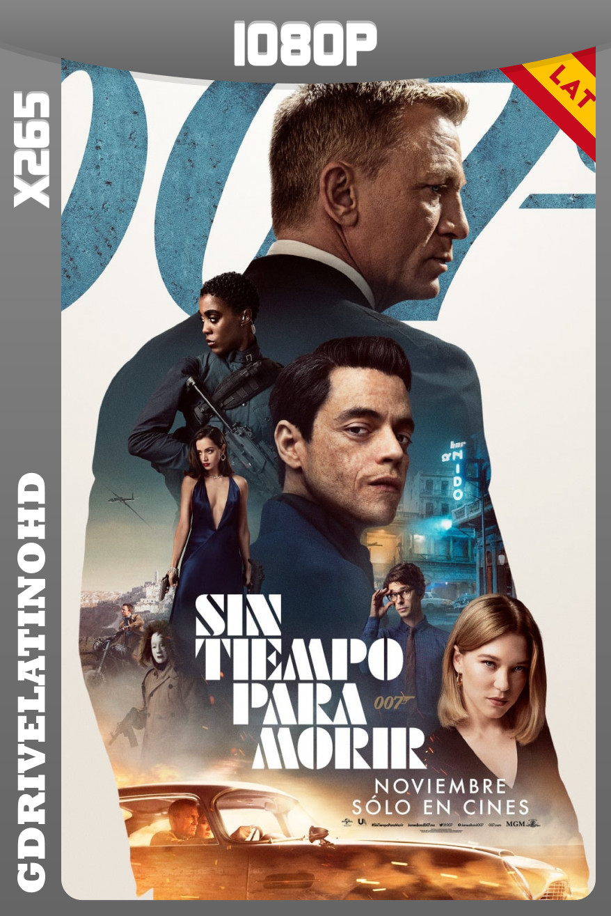 007: Sin tiempo para morir (2021) BDRip x265 1080p Latino-Inglés