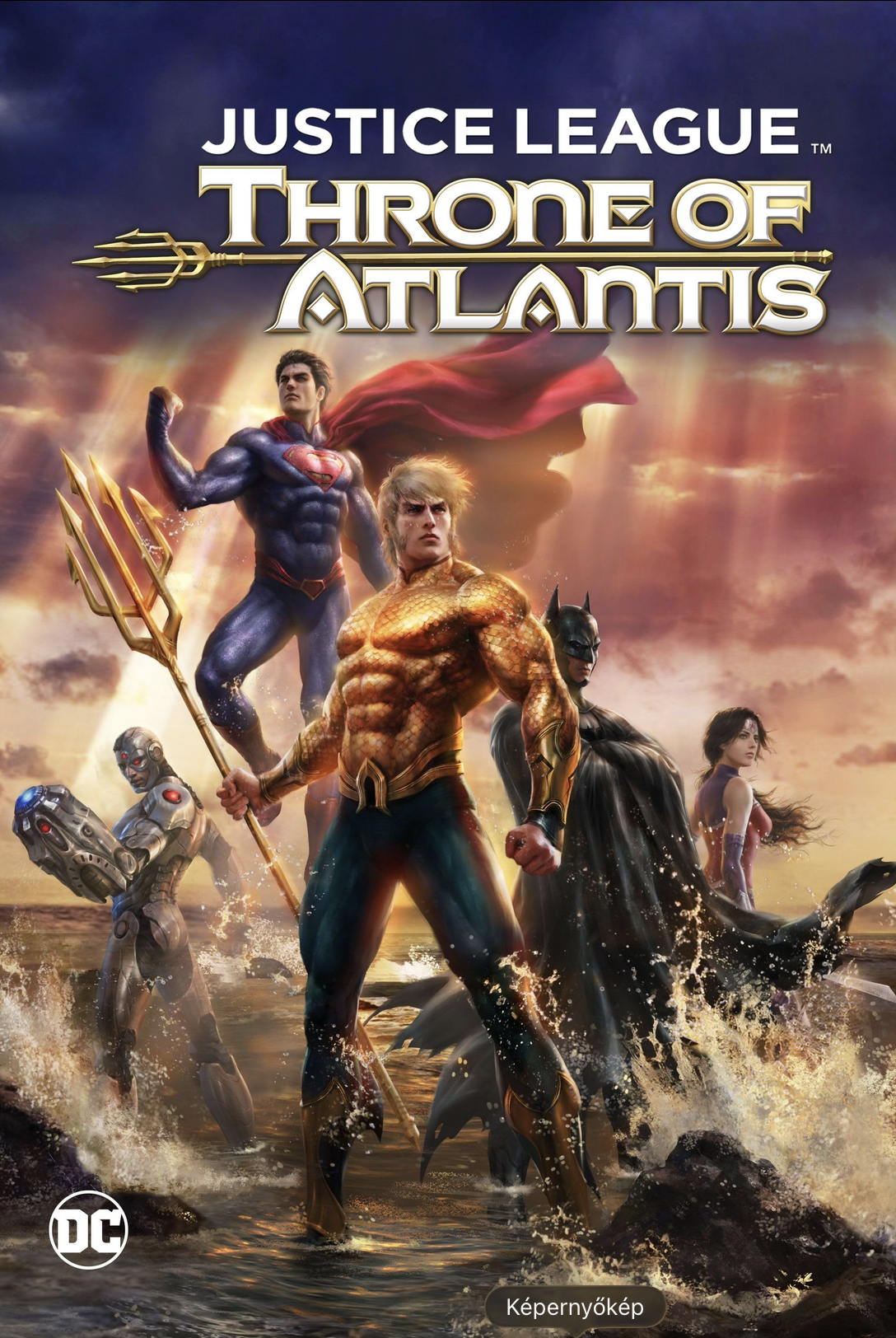 Az Igazság Ligája: Atlantisz trónja - borítókép