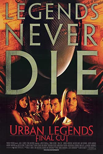 Urban Legends: Final Cut - borítókép