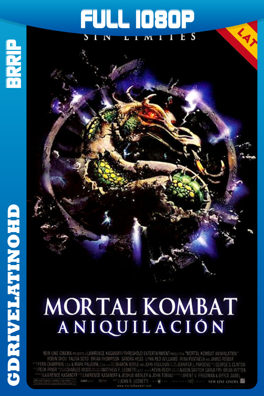 Mortal Kombat: Aniquilación (1997) BRRip 1080p Latino-Inglés