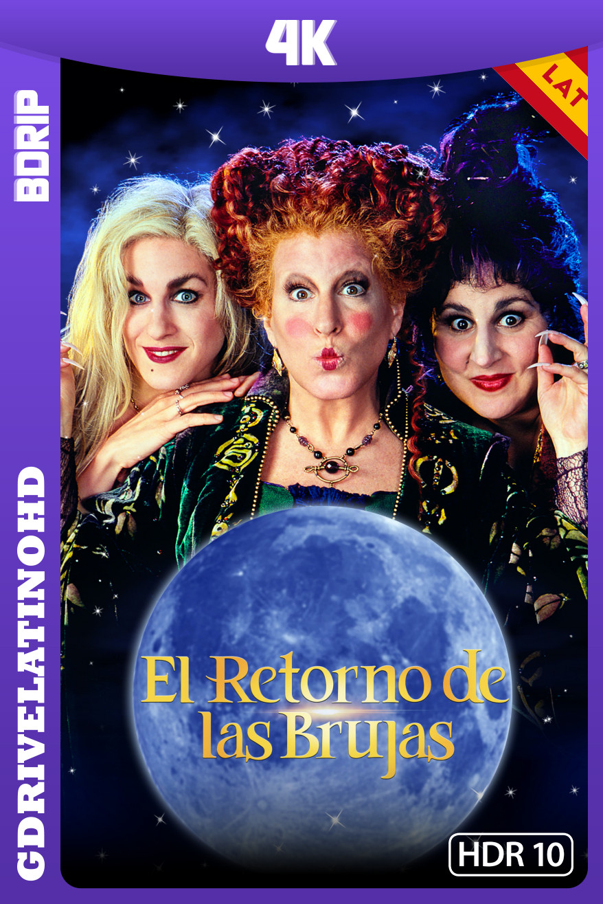 Abracadabra (Hocus Pocus) (1993) BDRip 4K HDR10 Latino-Inglés