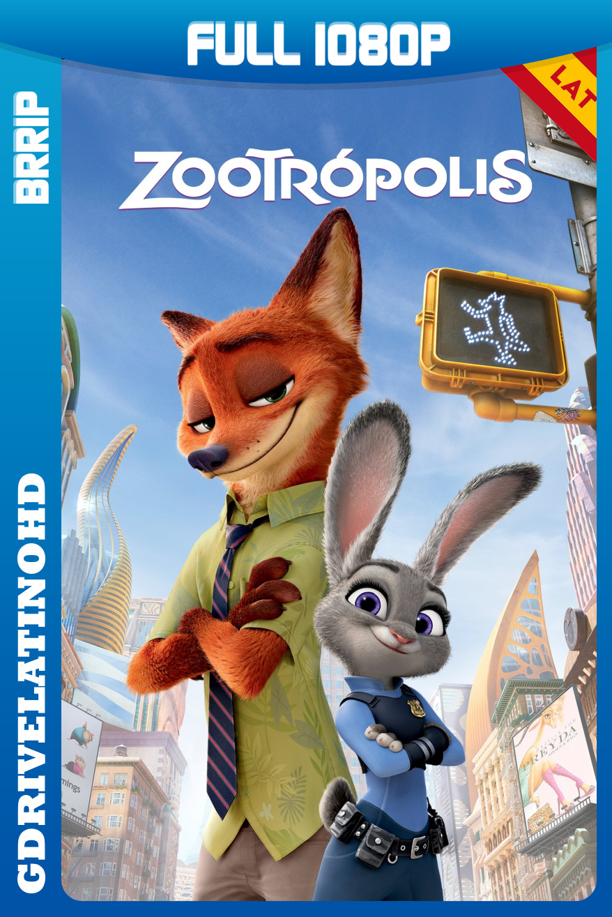 Zootopia (2016) BRRip 1080p Latino-Inglés