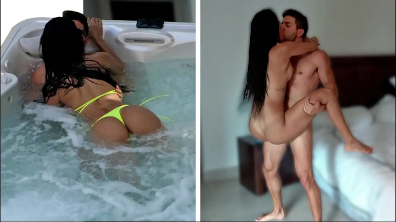 Modelo Venezolana Súper Sexy Se Deja Follar En El Jacuzzi Y La Ducha