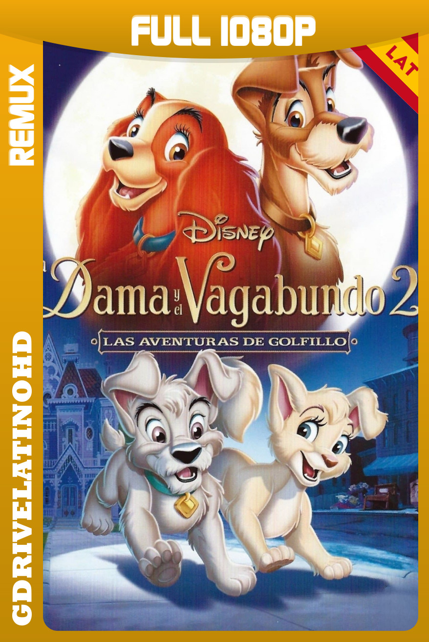 La Dama y el Vagabundo II: Las aventuras de Scamp (2001) BDRemux 1080p Latino-Inglés