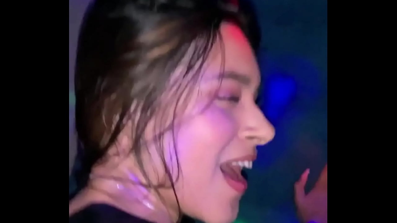 Hot Latina fucks hard on the nightclub